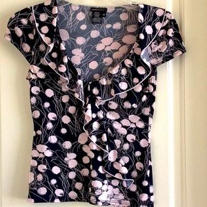 BCBG MAXAZRIA cap sleeve top